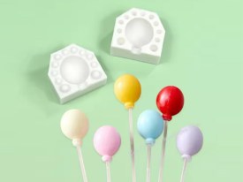 Molde silicona globo chico